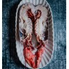 Homard européen en carapace coupé en 2